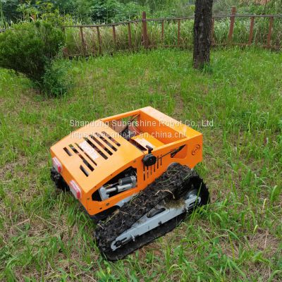 remote control lawn mower price, China robot lawn mower with remote control price, slope mower price for sale