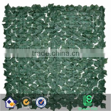 Plastic Frame Material and PVC Coated Frame Finishing green fence artificial ivy fence