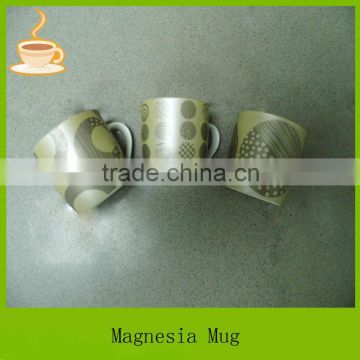 11oz round shape china white ceramic tea/coffee sublimation mugs