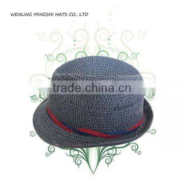 popular summer trilby fedora hat for lady