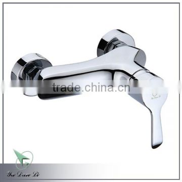 cheaper chrome single handle brass water saving shower mixer