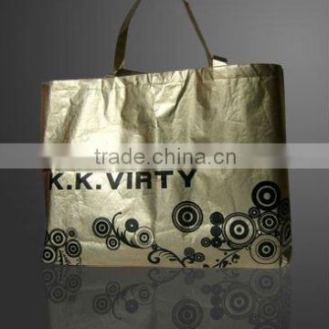 pp metallic shopping bag