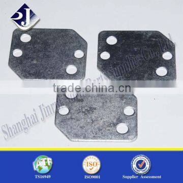 Nonstandard gasket with hole plated zinc