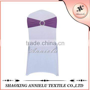 Factory vairous color spandex chair band for wedding
