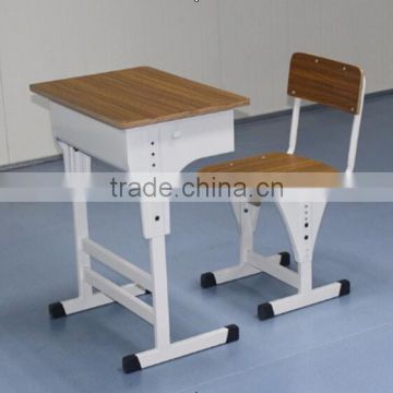 metal school desk chair