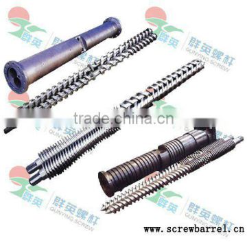 screw barrel parallel 9Cr18MoV double twin 42CrMo(JIS SCM440)bimetallic china screw and barrel