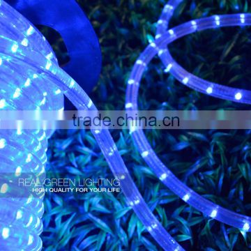 120V Blue LED Waterproof Rope Light