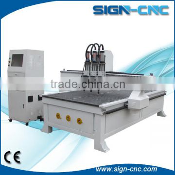 1300*2500mm CNC Wood Router Machine for engraving and cutting wood door, MDF, wood cabinet