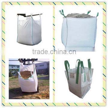 From professional plastic bag factory UV treated polypropylene woven big bag for sand concrete cement