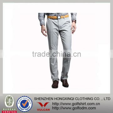 100% Cotton Slim-Fit Flat-Front Tapered Leg General Pants