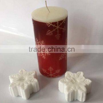 pillar candles Christmas decoration series