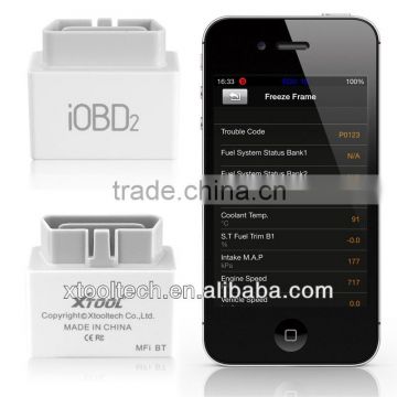 Xtool iOBD2 MFi BT bluetooth universal diagnostic scan tool iPhone&Android supported for all obd2/eobd compliant cars