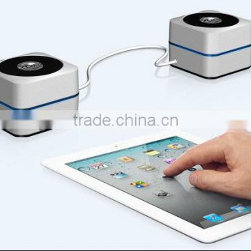 NEW DESIGN Aluminum wireless protable bluetooth MINI speaker for mobile iphone and table pc ipad
