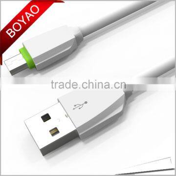 manufactural low price 8 pin micro usb charging data cable for cell phone