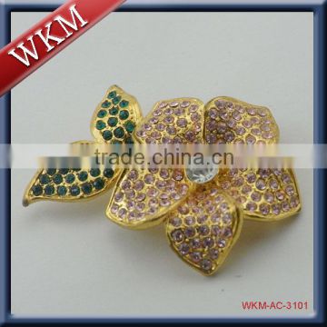 flower shape with Crystal petwer product