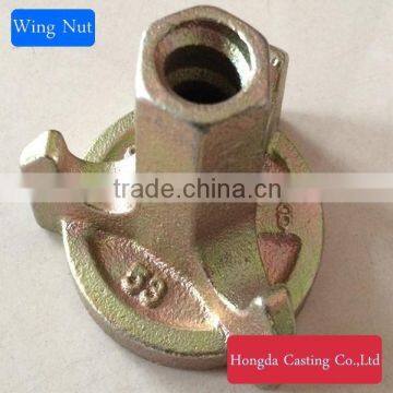 Galvanized dia70mmFormwork Wing Nut With Stiffeners Manufacturer