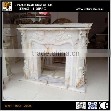 Factory cheap surrounds fancy fireplace with 20% discount