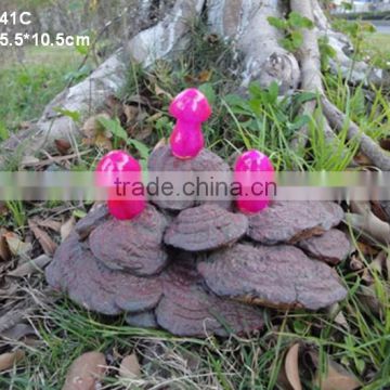 Resin led mushroom grow light decoration