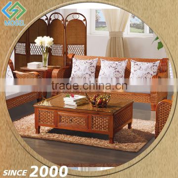 Wholesale Price Cane Patio Latest Designs Couch Sofa
