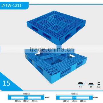 Standard size 1200x1000 mm HDPE heavy duty HDPE euro plastic pallet prices