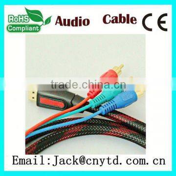 Hot Saling audio rca cable terminal Super speed