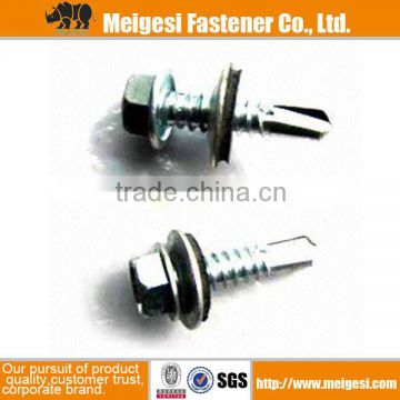 DIN7504K Self Drilling Roofing Screw zinc plated