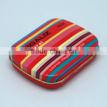 OEM top quality Wholesale small mint candy packaging tin boxes