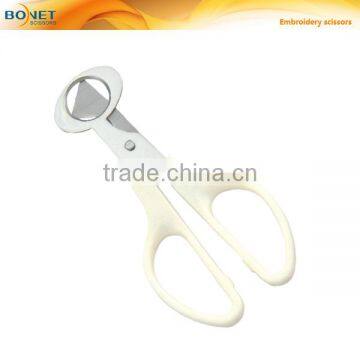S96014 CE certificated 5-3/4" special design stainless steel quail egg scissors