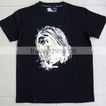 2011 FASHION SUPPER QUALITY DISCHARGE PRINTED COTTON T-SHIRT