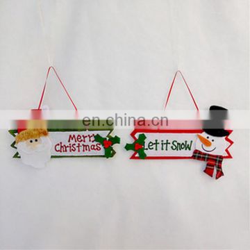 christmas decoration christmas door brand "Merry Christmas" sign felt door hanger