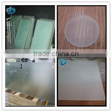 6-12mm sliding door frosted glass