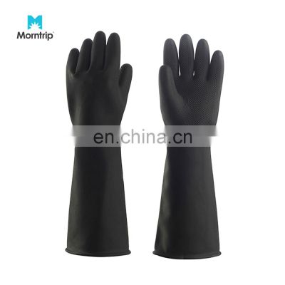 Ergonomic Design Factory Chemical Resistant Neoprene Furniture Manufacturing Rubber Latex Gloves