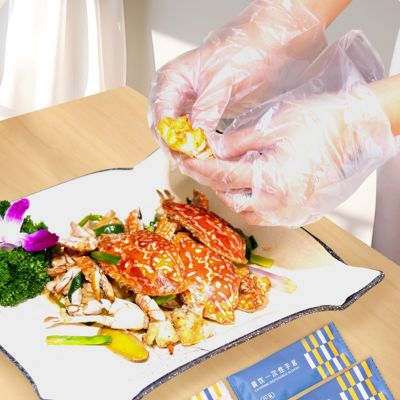 Disposable PE gloves for catering