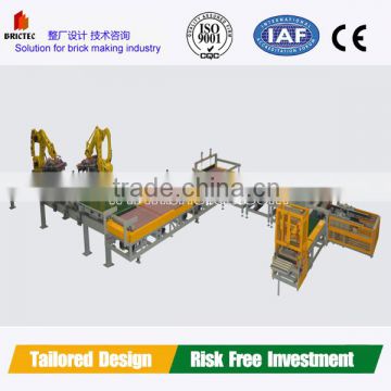 Brick production line clay small scale brick factory