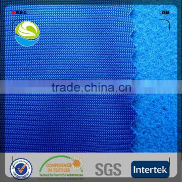 100% polyester brushd warp knitted fabric for track suit sportswear