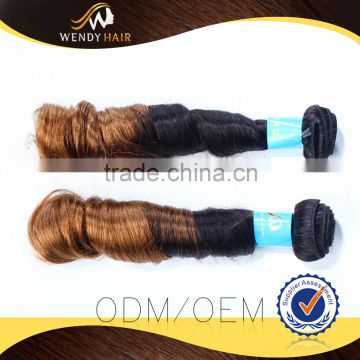 Hot selling ROMANCE CURL 8 inch virgin remy indian hair weft
