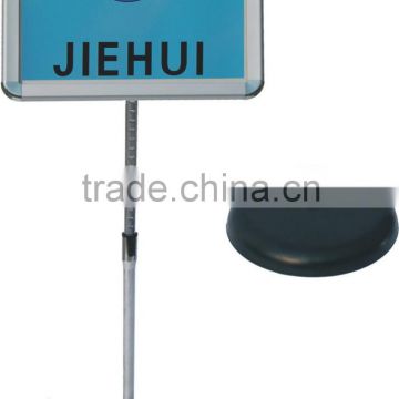 manufacture High quality round metal base poster stands