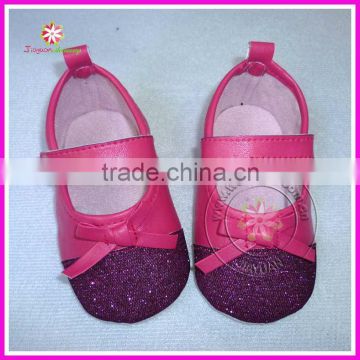 Glitter Baby Leather Shoes