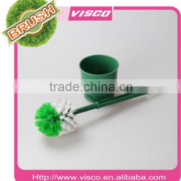 Round head toilet brush with holder,VB215B2