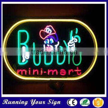 Hot! amazing effect colored custom nice light sign