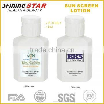 2016 new high quality bulk sunscreen lotion spf30