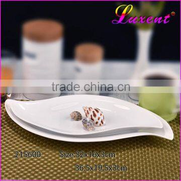 wholesale factory cheap price white porcelain dinner plate with custom logo design