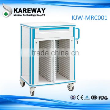 Hospital accessories 40 layers hospital medical record trolley