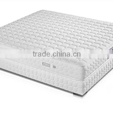 5 zone pocket spring with latex foam mattress price for sale