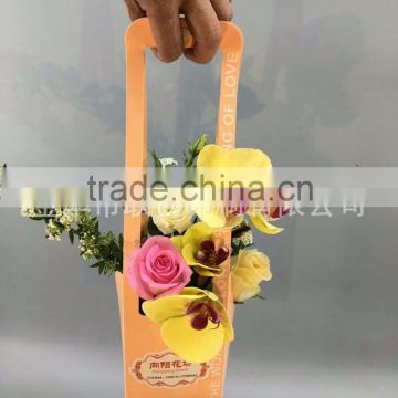 Flower carry bag pp hand pot bag China supplier flowers bag