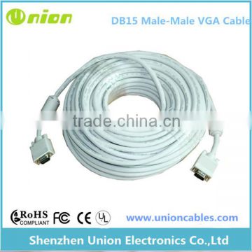 6FT Blue SVGA 15 PIN Male To Male SUPER VGA Monitor Cable