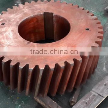 Machining service forging welding large gears steel material