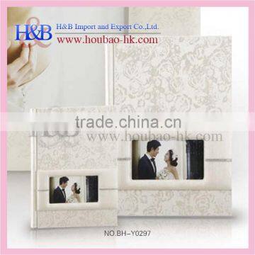 Wholesale Luxury A4 leather Albums For H&B 6th Anniversary