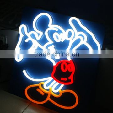 Popular mickey mouse neon sign