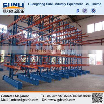 Double Side Cantilever Storage Rack for firewood with CE